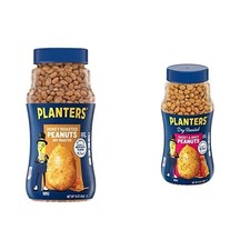 Bundle of PLANTERS Honey Roasted Peanuts, 16 oz. + 16 Ounce (Pack 2)