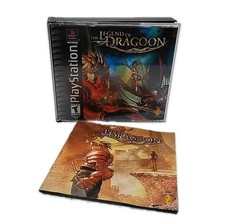 Legend of Dragoon (Sony PlayStation 1, 2000) Authentic Complete CIB PS1 Tested 