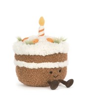 Jellycat Amuseables Carrot Cake - Ultra-Soft Plush with Dust Bag, Gift&toys/NEW/