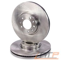 2X Bremsscheibe BelÜFtet Ø304 Vorne FÜR Citroen Jumpy Spacetourer Opel Vivaro C