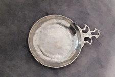 Zinn Weinschale Probierschale Cosi Tabellini ca 300 g, Durchmesser ca 17 cm