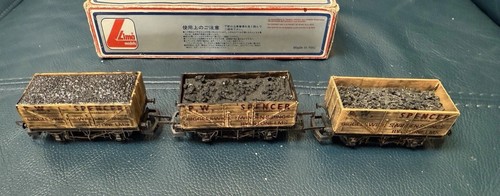 rake of Lima OO Gauge 305632 PW Spencer 7-Plank Wagons X 5 - Picture 2 of 3