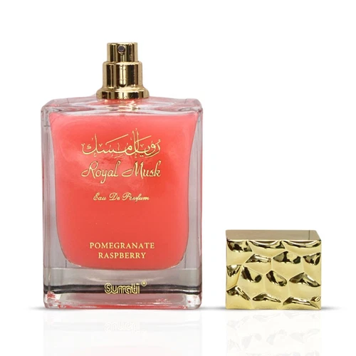 Royal Musk Pomegranate Raspberry EDP 3.4oz/100ml by SURRATI, Exotic Fragrance ! - Picture 2 of 3