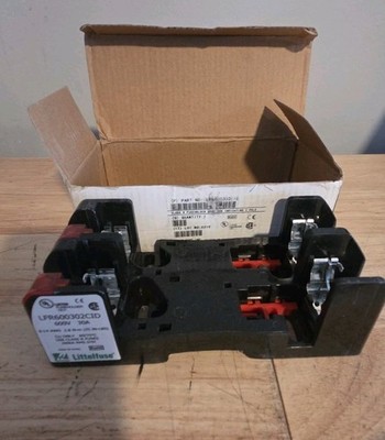 Littelfuse LFR600302CID Class R Fuse Block 600V 30A 6-14AWG 2 POLE 