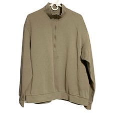 Lululemon French Terry Quarter Half Zip Sweatshirt Pullover Men's Sz XL LM3EKCS