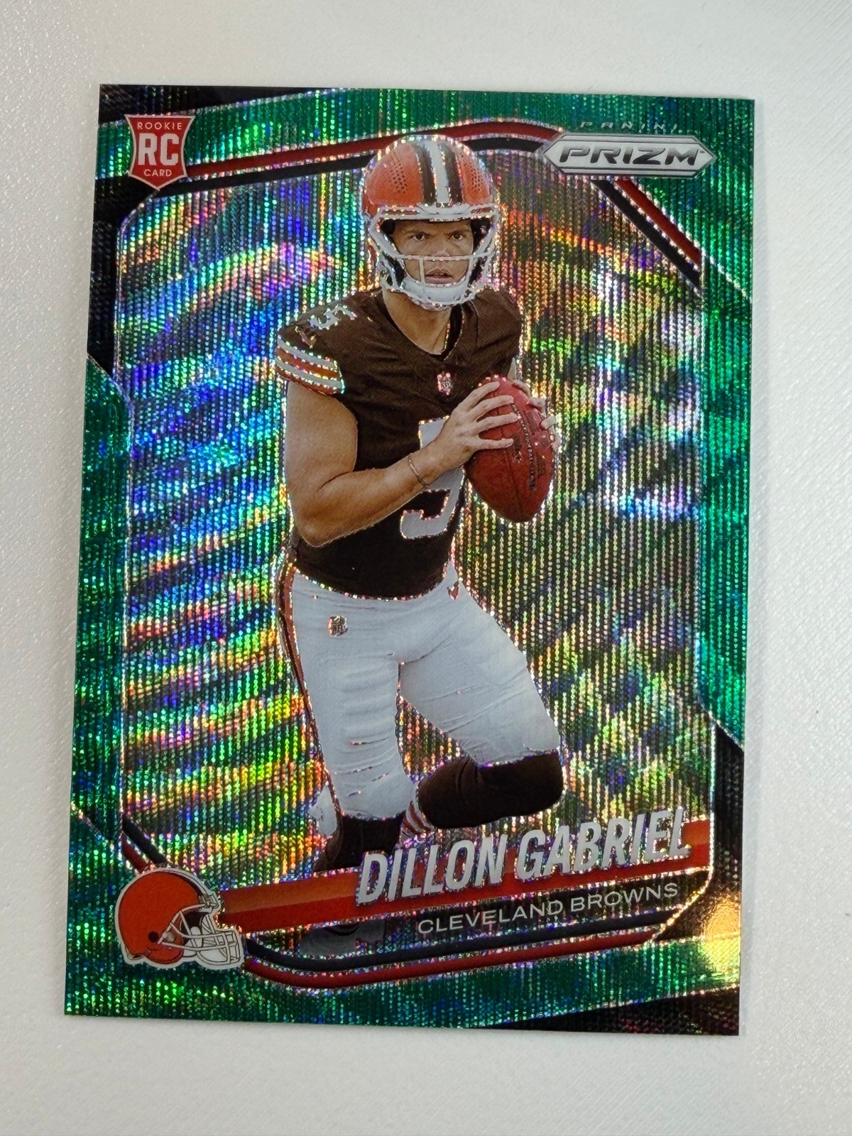 2025 Panini Prizm - Green Wave Dillon Gabriel Rookie (RC) #372