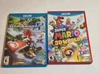 Nintendo Wii U Mariokart 8 And Super Mario 3D World Lot Tested