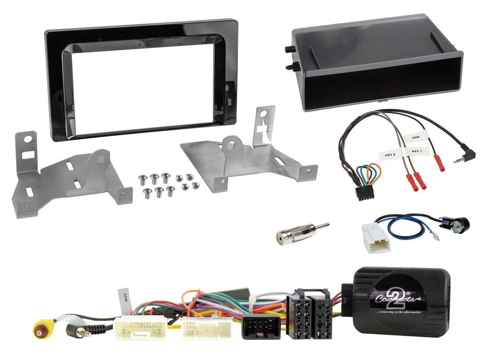 Pioneer DAB 1DIN MP3 Lenkrad USB Autoradio für Toyota Aygo ab 2022 AB7 Klavierla - Bild 3 von 4