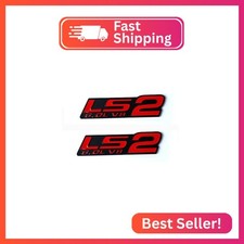 2pack Black Oem Ls2 Emblem 6.0l V8 Engine Emblems Badge Compatible With Zl1 1le 2pack Black Oem Ls2 Emblem 6.0l V8 Engine Emblems Badge Compatible With Zl1 1le
