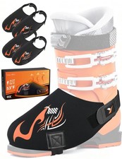 Ski Boot Covers, 2 Pairs Ski Boot Glove Keep your Feet Dry Warm, Neoprene W...