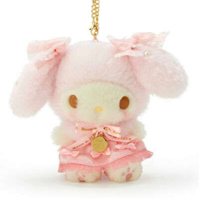Maison de FLEUR マイメロディ マスコットキーホルダー サンリオ My Melody Maison de FLEUR Mascot Charm SANRIO Plush Keychain