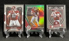 2021 Prizm Draft Picks Mac Jones Lot Green Prizm Silver Crusade All Americans RC