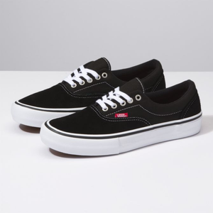 vans era classic black white
