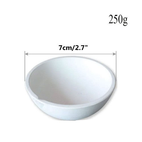 3pcs Ceramic Crucible Bowl Dish Cup Furnace Melting Casting Refining Gold Silver - Picture 35 of 37