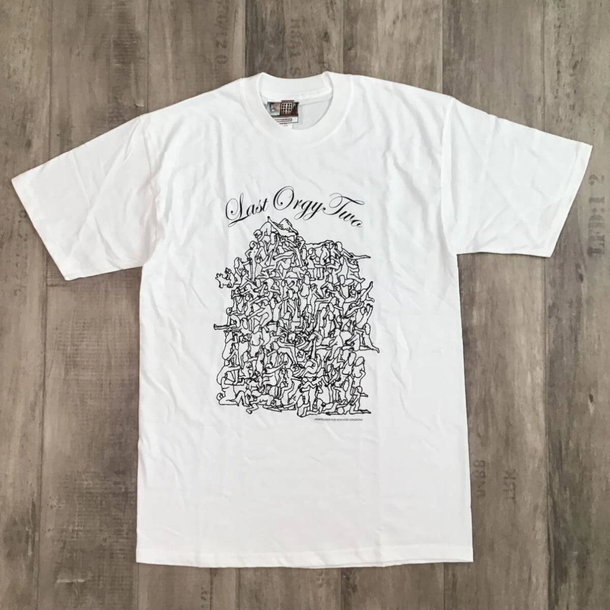 Hong Kong Limited last orgy 2 T-shirt BAPE UNDERCOVER A Bathing