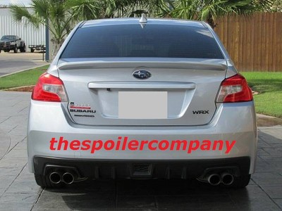 Spoiler for Subaru WRX 4dr 2015-2019 Flushmount Unpainted Primer New