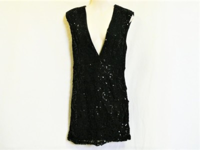 BLACK LACE DRESS WITH SEQUINS SHORT SUPRE XS SZ 8 TO10 AUZ "NWT" RRP $50  .C34 | eBay Australia