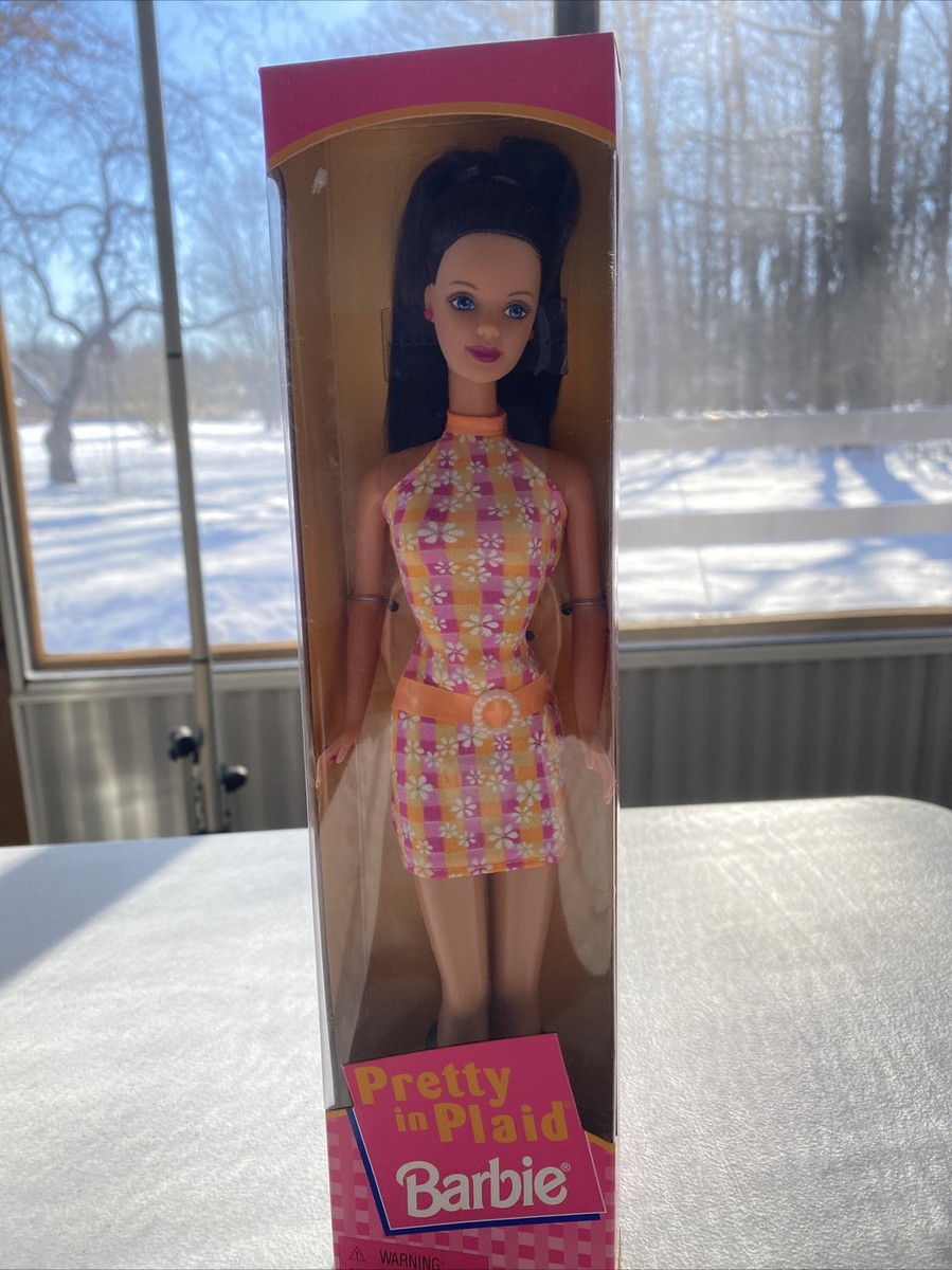 1998 PRETTY IN PLAID BARBIE 20668 - ORIGINAL BOX UNOPENED