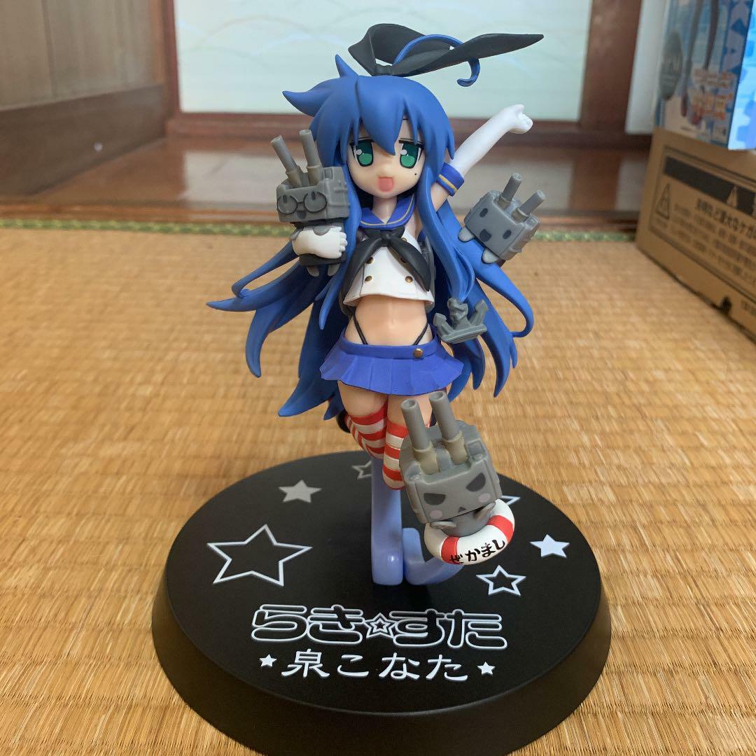 Lucky Star Konata Izumi figure KanColle Collabo Shimakaze Lucky Star Konata Izumi figure KanColle Collabo Shimakaze