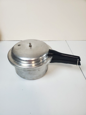 #ad #ad Mirro Matic Authentic Aluminum Pressure Cooker Bottom amp; Lid 4 Qt Quart 394M $19.95