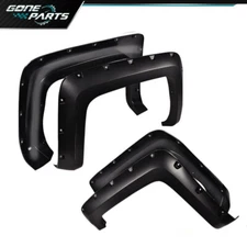 Fit For 14-18 Silverado 6.5Ft 8Ft Truck Bed Pocket Rivet Fender Flares Kit