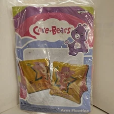 2007 Rand Care Bears Water Pool Floaties Cutie Arm Floats NOS NEW