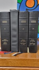 Liturgia Horarum 4 volumi breviario in latino