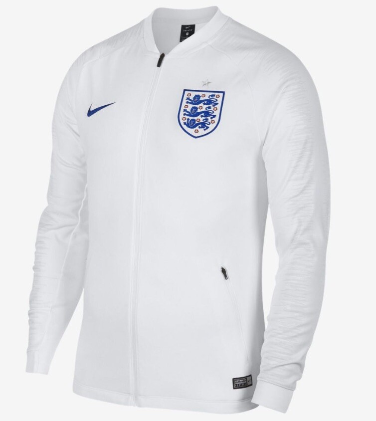 Nike Authentic England Soccer Anthem Jacket 893588-101 Men's Nike Authentic England Soccer Anthem Jacket 893588-101 Men's
