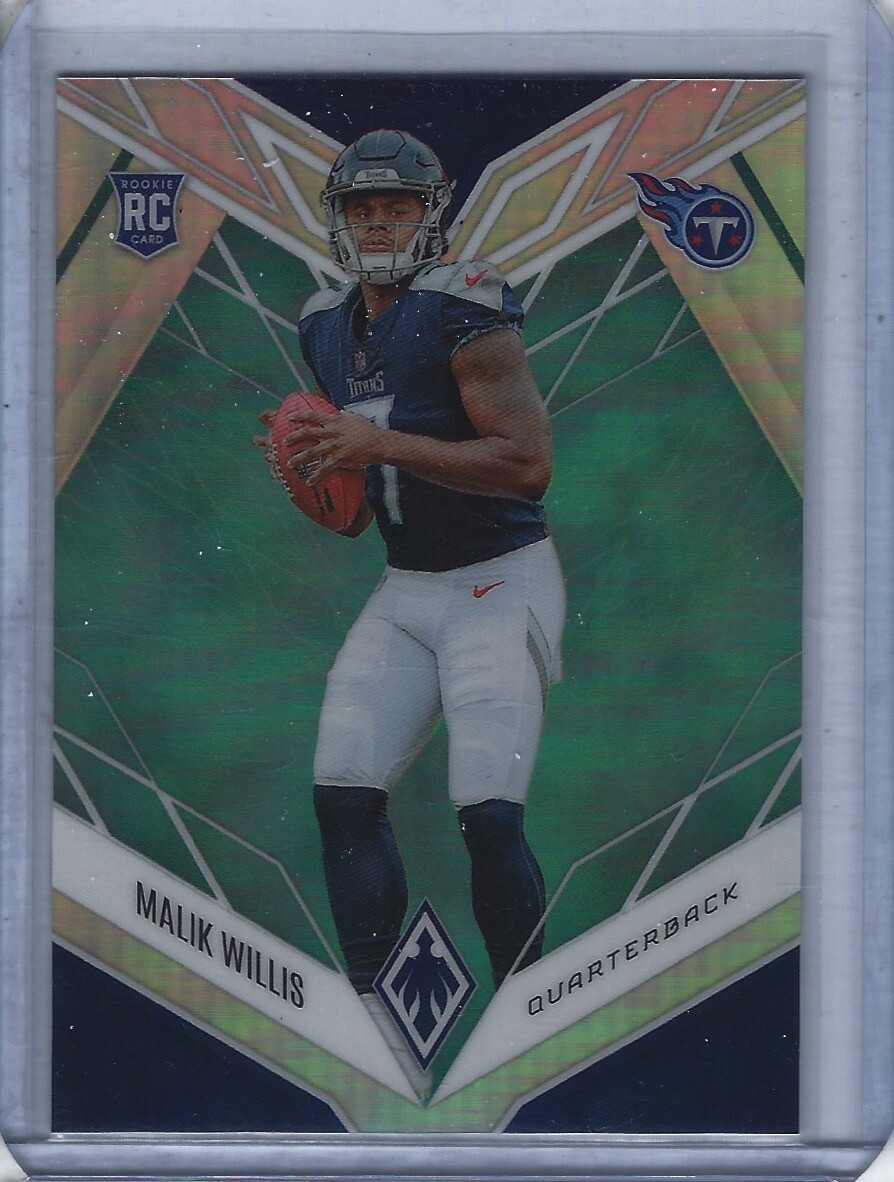 2022 Panini Phoenix Malik Willis #103 Teal Parallel #116/150