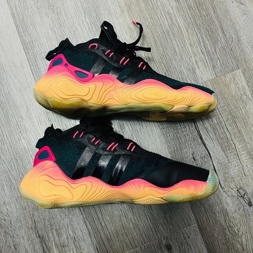 Adidas Trae Young 3 Arctic Night Core Black Acid Orange The Ground Up Size 6