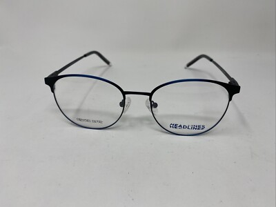 HEADLINES EYEWEAR HL 1521 C2 BLUE BLACK 51/18/140 EYEGLASSES U613