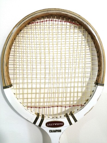 Vintage LILLYWHITE FROWD London Champion Squash Wood Racket Made In Japan - Picture 4 of 12