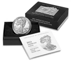 2023 W American Silver Eagle US Mint Proof in Box, Certificate
