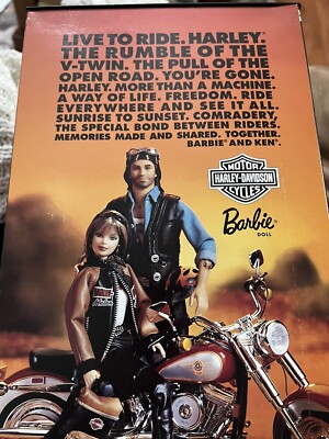 1999 Harley-Davidson Barbie Motorcycles Collector Edition 25637