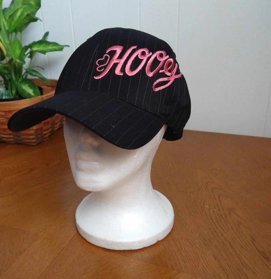 Flex-Fit  Hooey Black Pink Spellout Size L/XL Embroidered Logo - Image 2 of 4