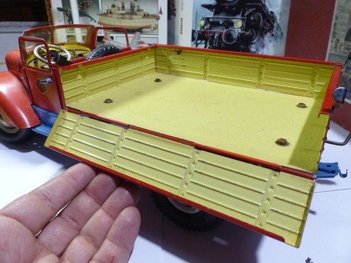 GAMA501 -Camion con Cassone ribaltabile/Luci/Marce del 1954-Stupendo giocattolo- - Foto 17 di 24