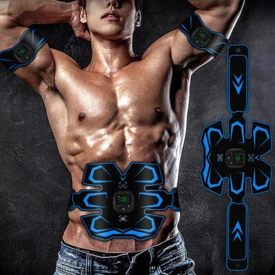 EMS Abdominal Muscle Toning Trainer ABS Stimulator Toner Tactical Belly Shaper