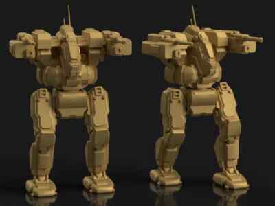 Blackjack BJ-1 - Alternate Battletech Model