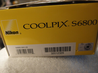 Nikon Coolpix S6800 16 MP Wi-Fi CMOS Digital Camera with 12x Zoom