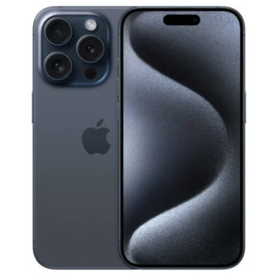 Apple iPhone 15 Pro 512GB Blue *UNLOCKED* [eSIM Only A2848] Excellent Refurb