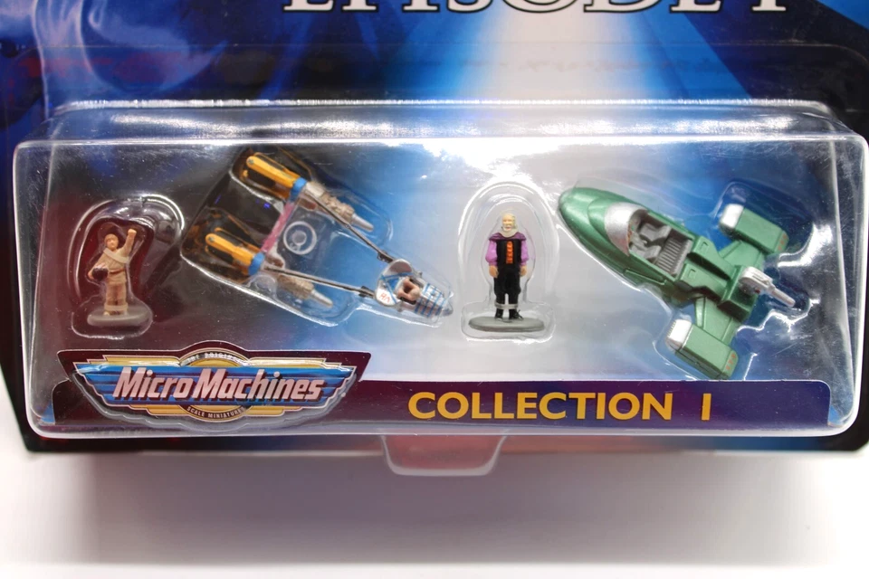 1998 Star Wars Micro Machines Episode 1 Collection 1 Anakin Skywalker New Sealed - Image 2 of 4