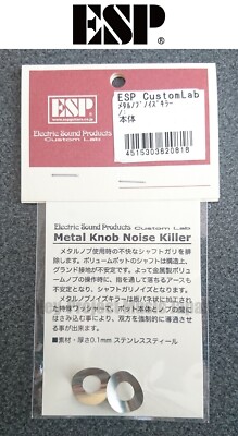 ESP Metallknopf Geräuschkiller für Lautstärketopf & Tone Pot Neu mit Tracking...