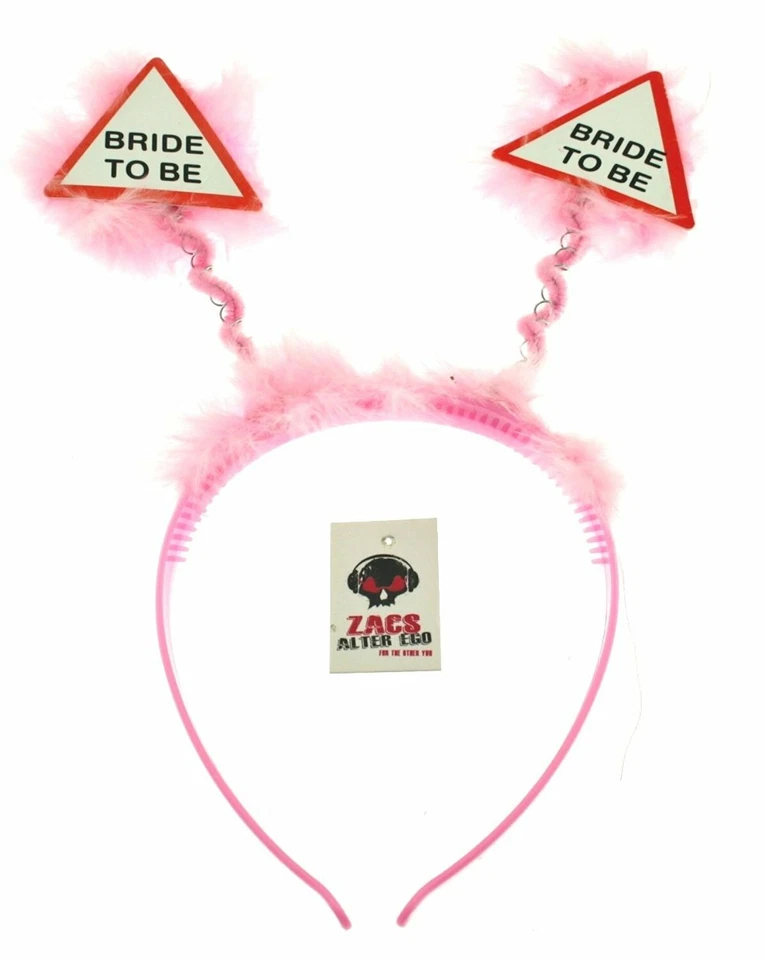Zac's Alter Ego® Bride To Be Head Bopper for Hen Parties - Image 2 of 2
