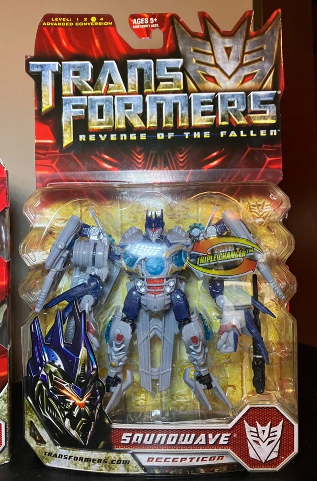 Transformers SoundWave, The Fallen, SideWays, Revenge of The Fallen (Set of 3)  - Image 4 of 4