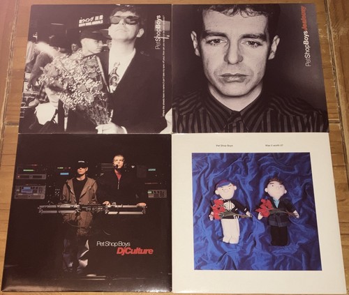 Pet Shop Boys: Paket mit 4 x 7" Vinyl-Singles - Eifersucht/War es sich gelohnt etc.