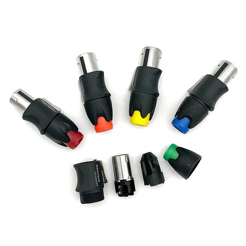 Metal 4Pin Ohmic Connector Audio Plug Lautsprecher Zubehör Lötverfrei NL4FC - Bild 7 von 17