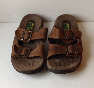 skechers reggae jammin black sandals