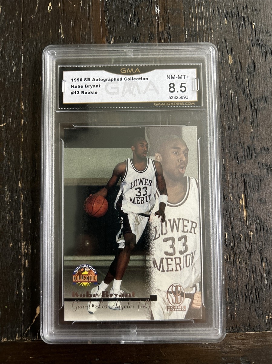 1996 Score Board Autographed Collection #13 Kobe Bryant Rookie RC 
