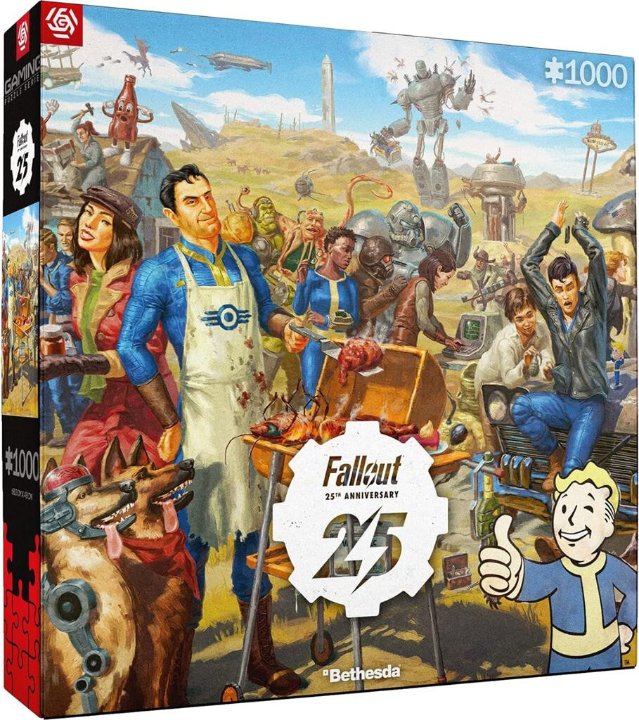 fallout フォールアウト 25周年記念 パズル 1000ピース Fallout 25th Anniversary Puzzle 1000 pieces (English version