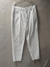 Bill Blass Pants Womens Size 16 Blue Corduroy Straight Leg Slacks